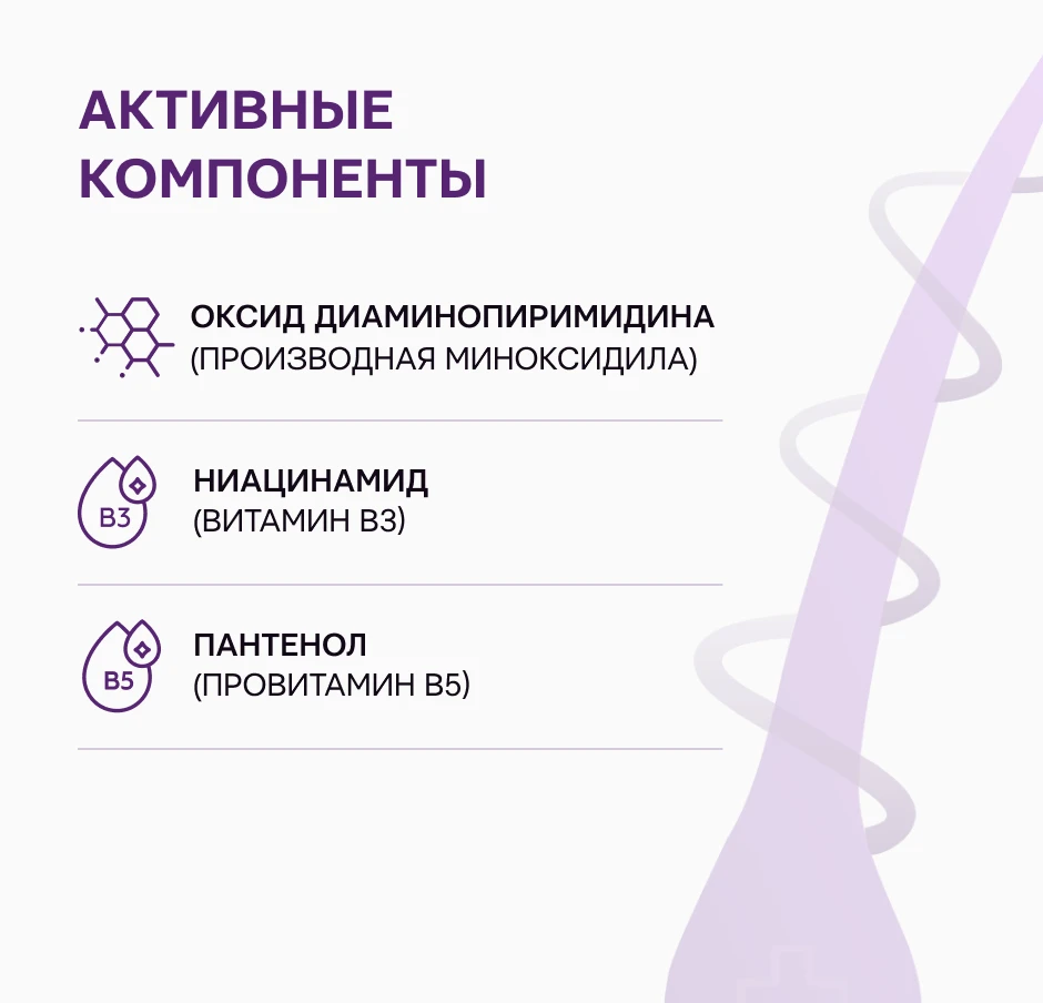 Интенсивный шампунь от выпадения волос Селенцин MINEXAGA®