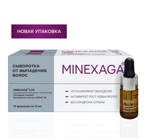 Сыворотка от выпадения волос Селенцин MINEXAGA
