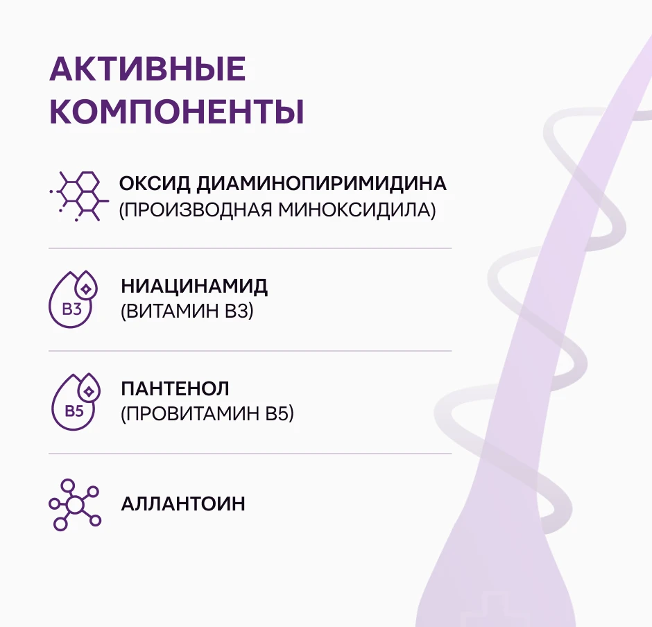 Бальзам при интенсивном выпадении волос Селенцин MINEXAGA®