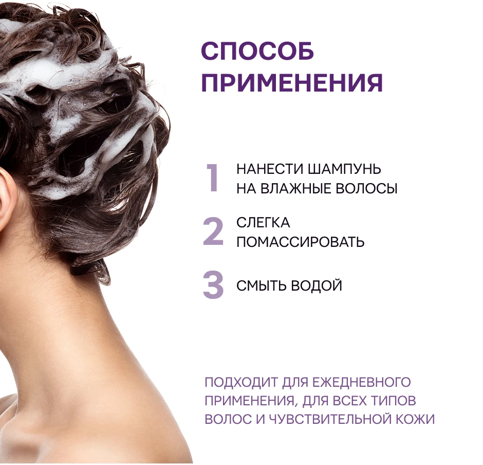 Интенсивный шампунь от выпадения волос Селенцин MINEXAGA®