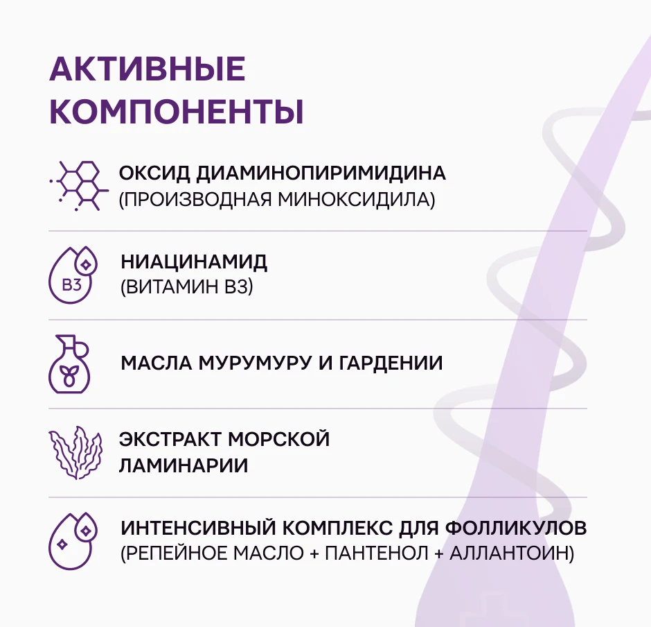 Маска при интенсивном выпадении волос Селенцин MINEXAGA®
